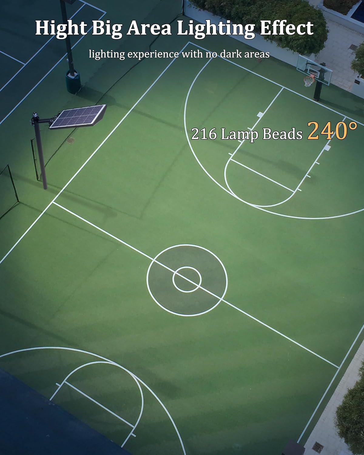Ofuray Of-9800W Solar Straßenlaterne für Außen, Solarlampen mit Bewegungsmelder, 6500K Superhelle Led Solar Strahler Außen mit Fernbedienung, IP67 Wasserdicht Solarleuchte für Gärten, Garage, Straßen