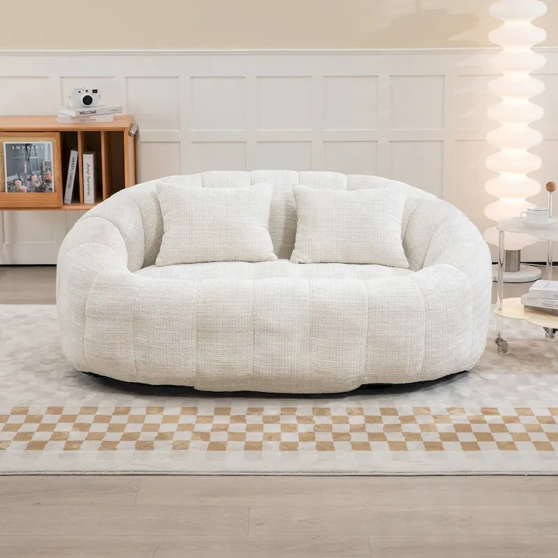Adult Bean Bag Chair - Multi-Color Lazy Sofa
