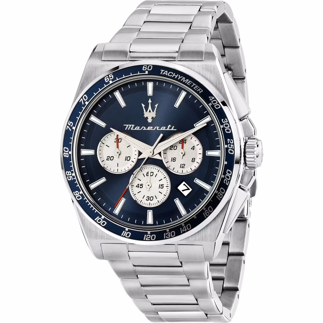 Orologio Maserati Velocit�� crono quadrante blu R8873652005