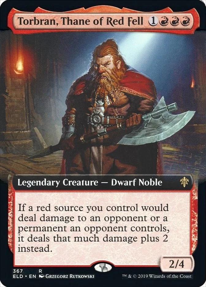 Torbran, Thane of Red Fell (Extended Art) (367) (ELD)