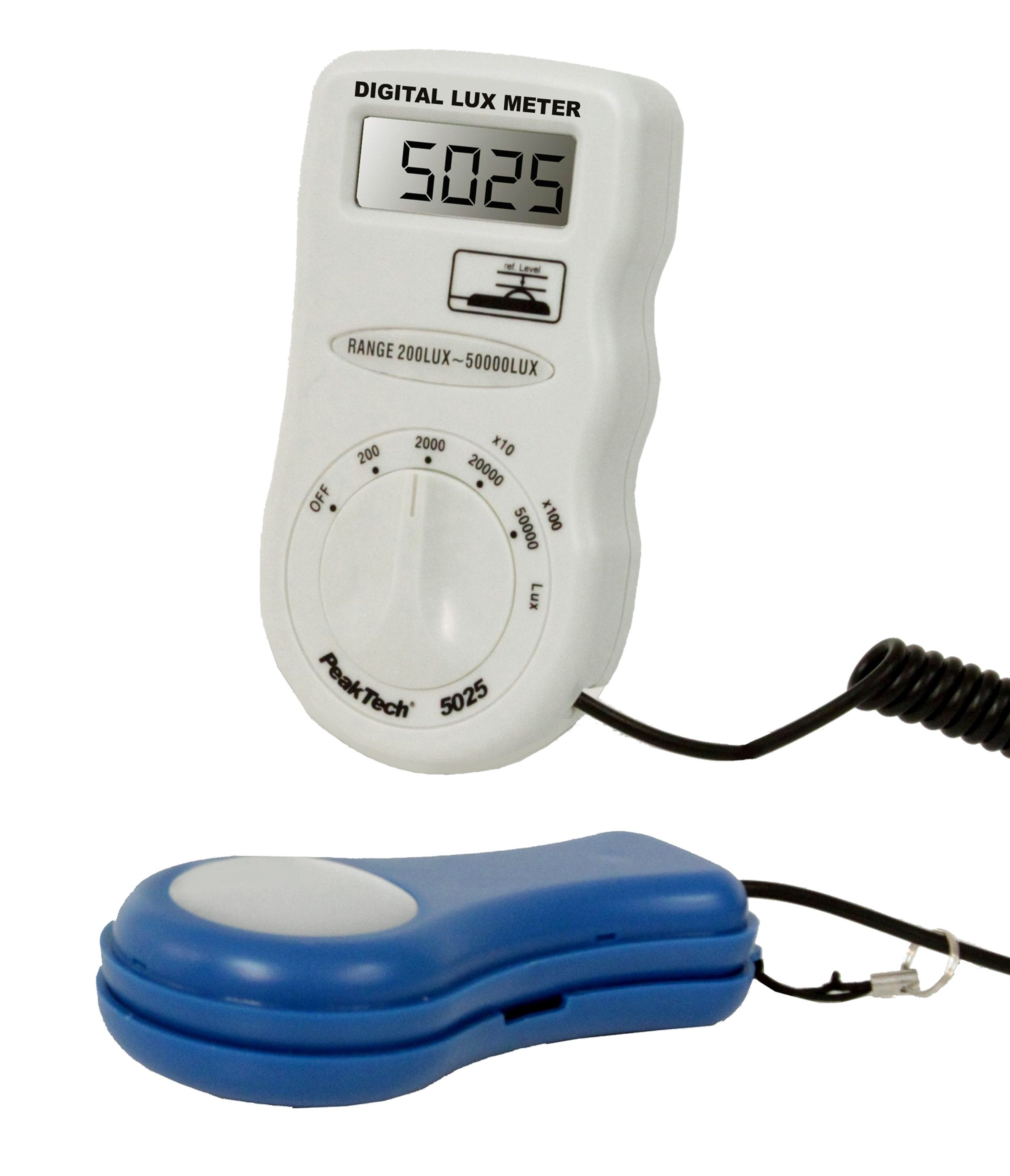 Klimamesser Digital-Lux- externem Sensor LCD Anzeige