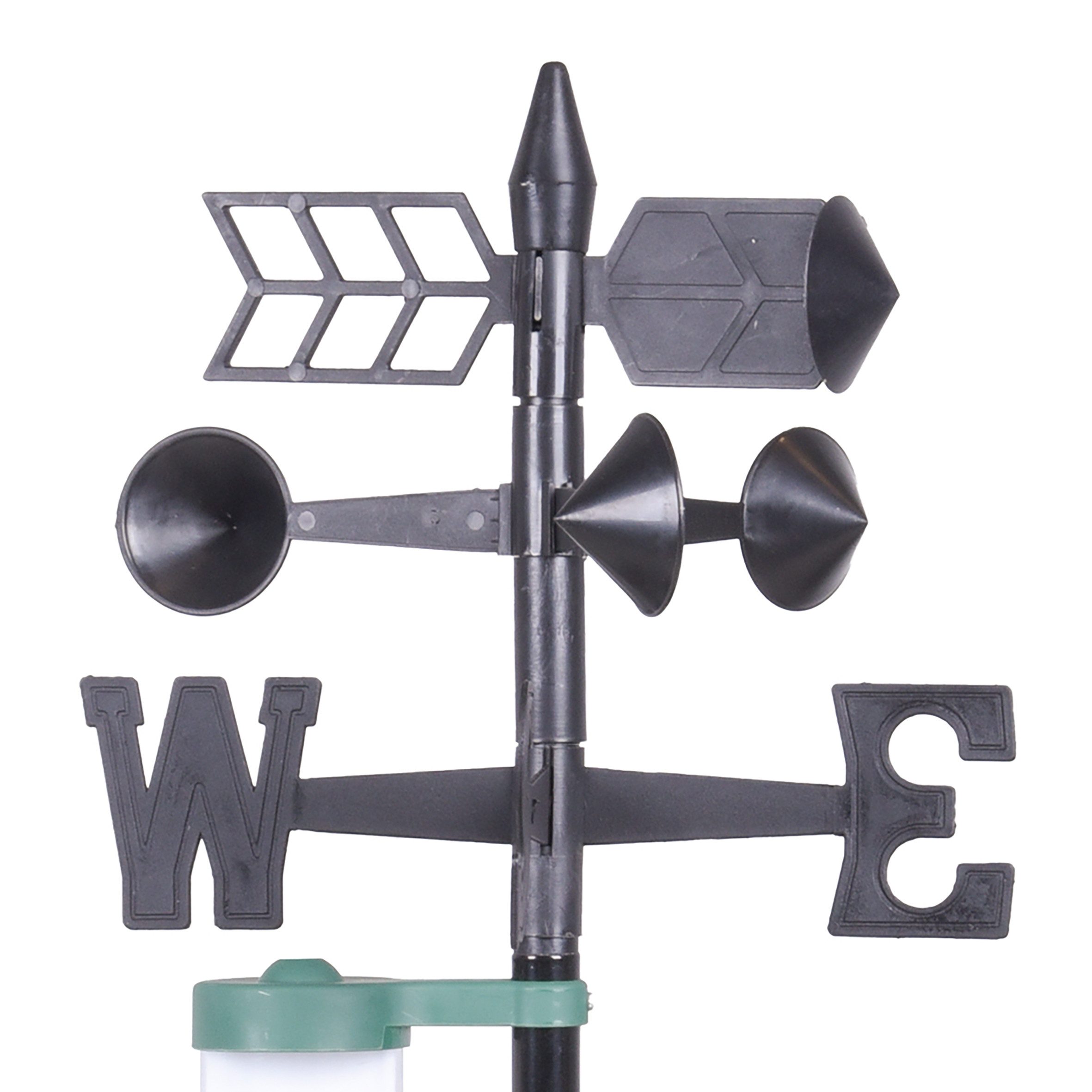 Außenwetterstation 4in1 Wetterstation mit Erdspieß - 146 x 24 cm