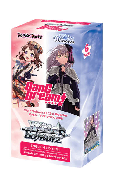 [Weiss Schwarz] Extra Booster Poppin’Party×Roselia