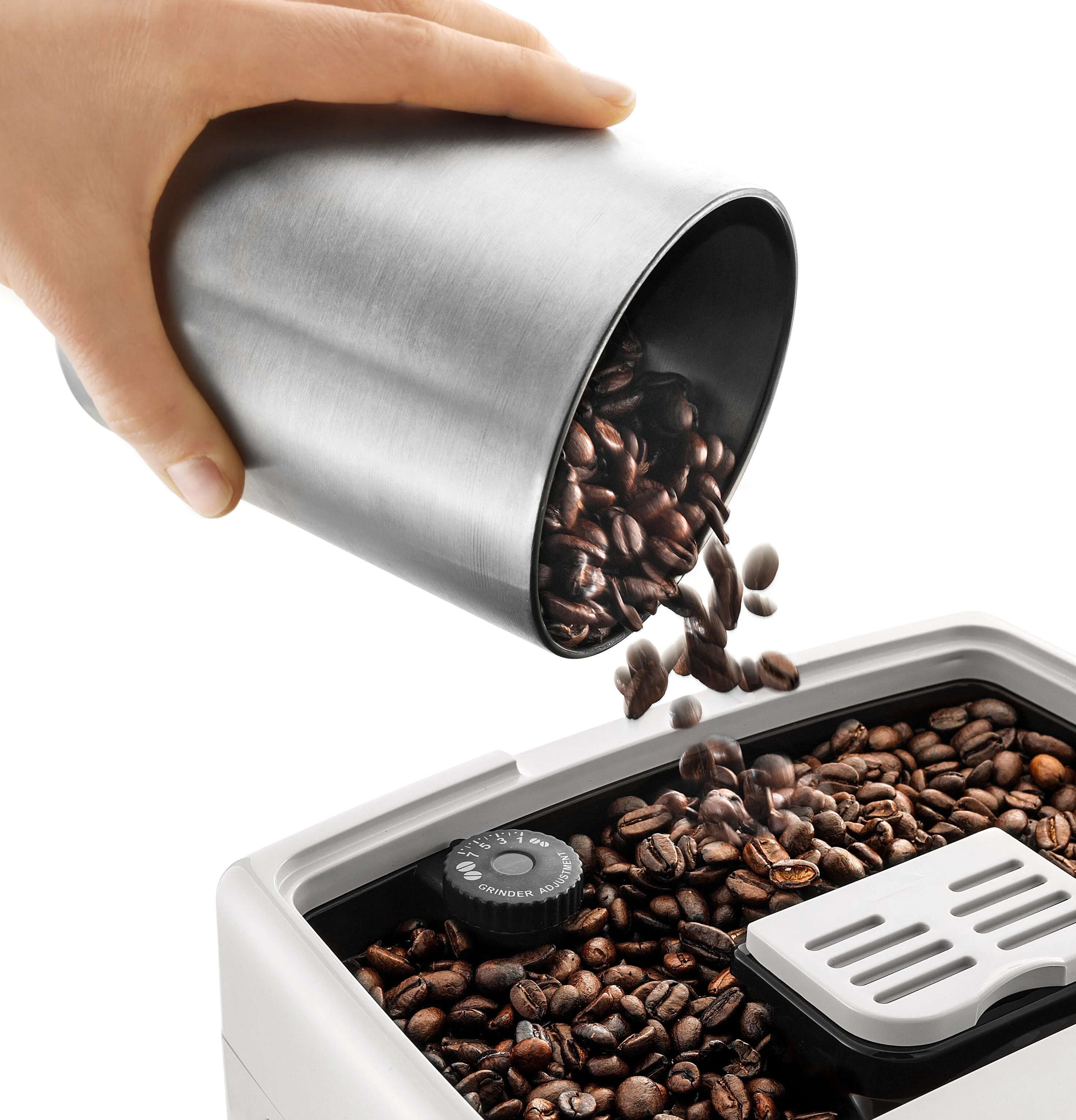 2025 DeLonghi ECAM350.35.W wit volautomatische koffiemachine