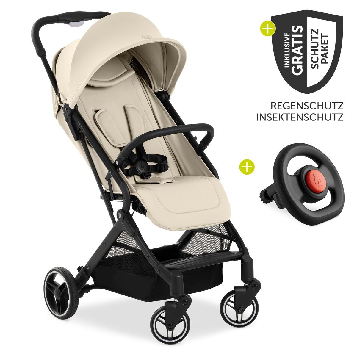 Kinder-Buggy Travel N Care Plus - Vanilla