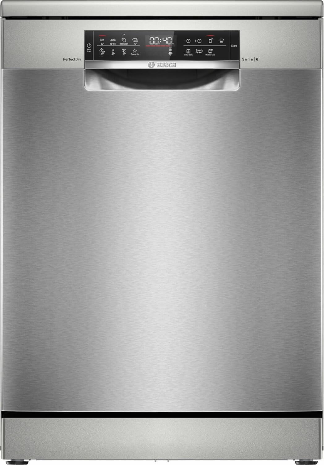 Bosch SMS6ZCI06E - Lavastoviglie, 14 Coperti, Classe energetica B, Inox