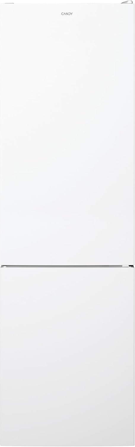 Candy Fresco, CCE3T620EW, Frigorifero Combinato, Libera Installazione, 377Litri, 38/C dB, 2 Porte, Total No Frost, Connesso, Sistema Flexy, Bianco, AxLxP 200x59,5x65,8 cm [Classe energetica E]