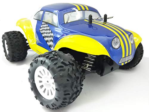 VRX Monster truck MAGGIOLINO BT BD scala 1/18 motore elettrico a spazzole RC 370 radio 2.4GHz RTR 4WD : Giochi e giocattoli