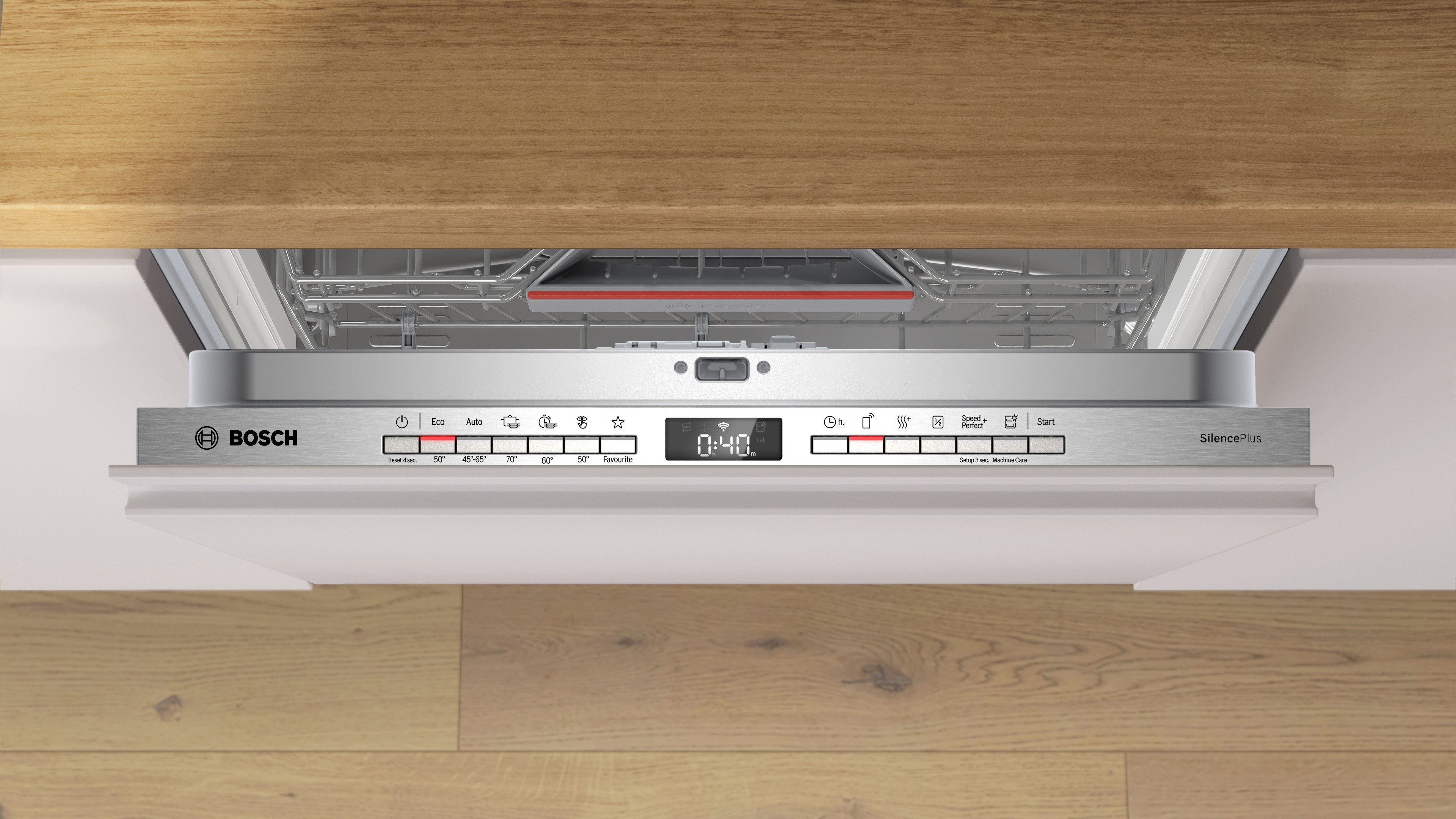 vollintegrierbarer Geschirrspüler Serie 4 SMH4ECX28E