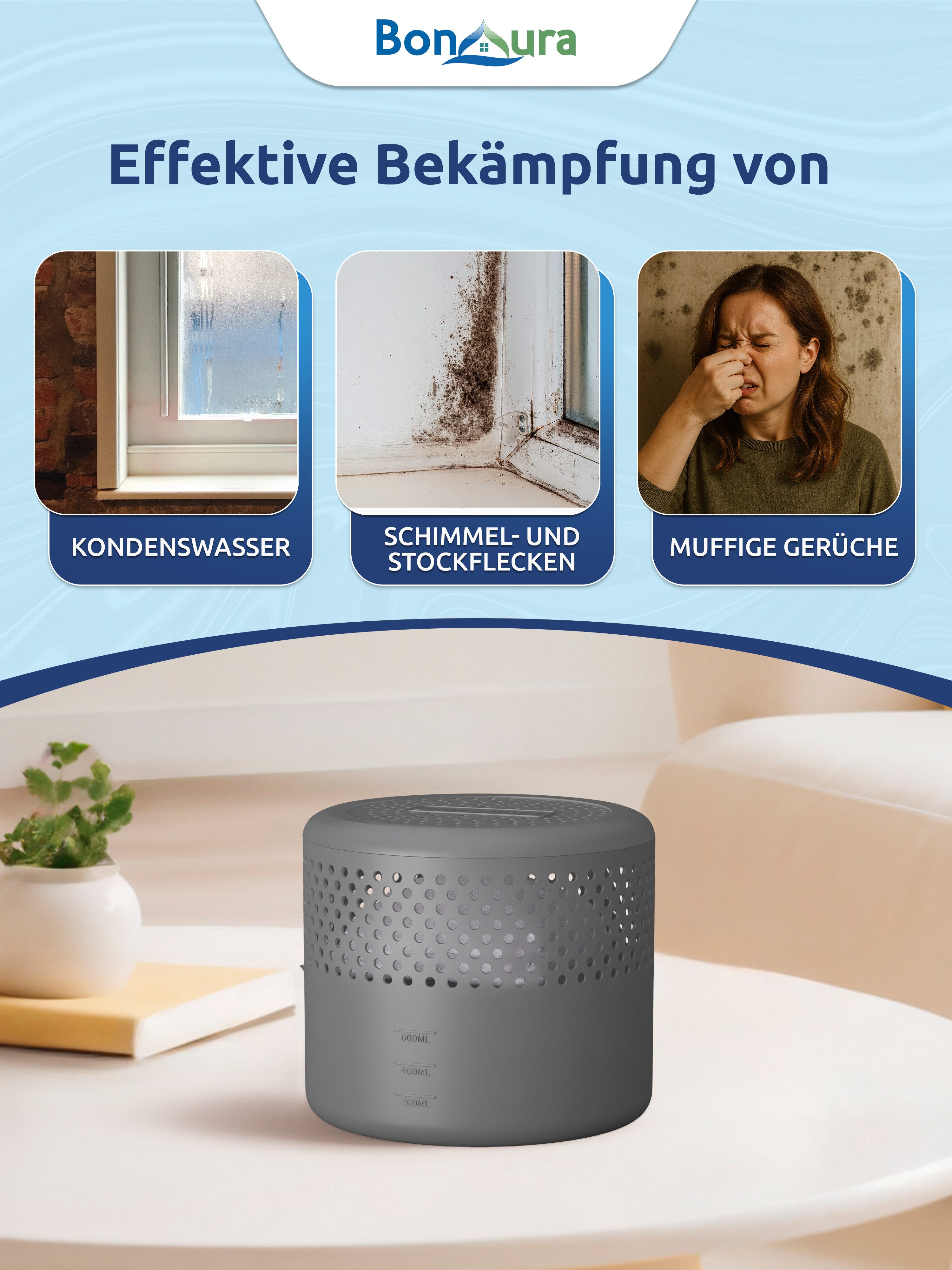Luftentfeuchter ohne Strom