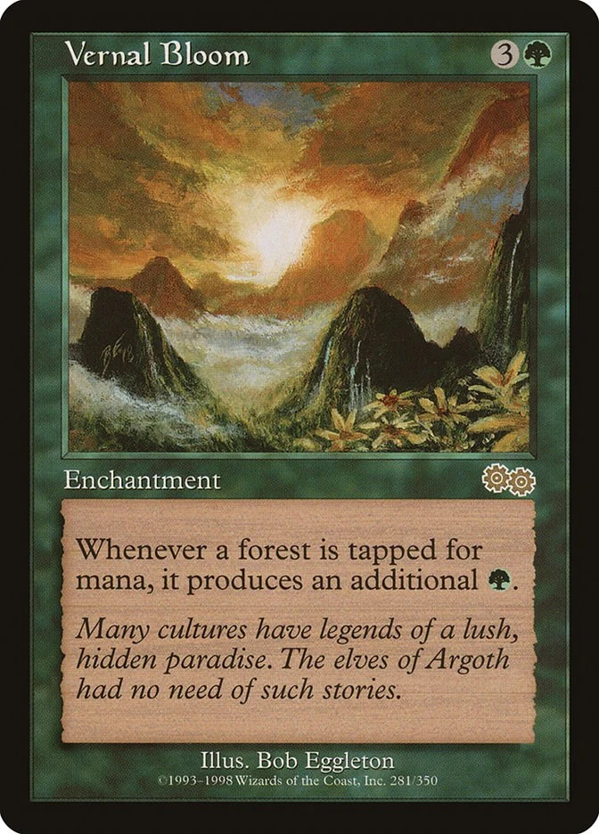 Vernal Bloom (281) (Urza's Saga)