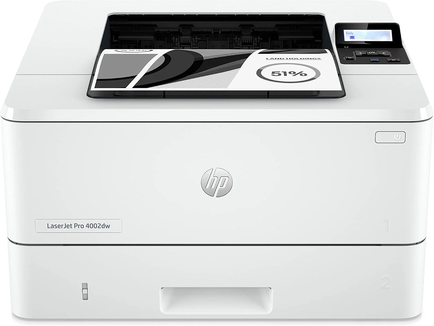 HP LaserJet Pro 4002dw Laserdrucker, Automatischer beidseitiger Druck, Hohe Druckgeschwindigkeit, WiFi, Hi-Speed USB, Ethernet, Smart App