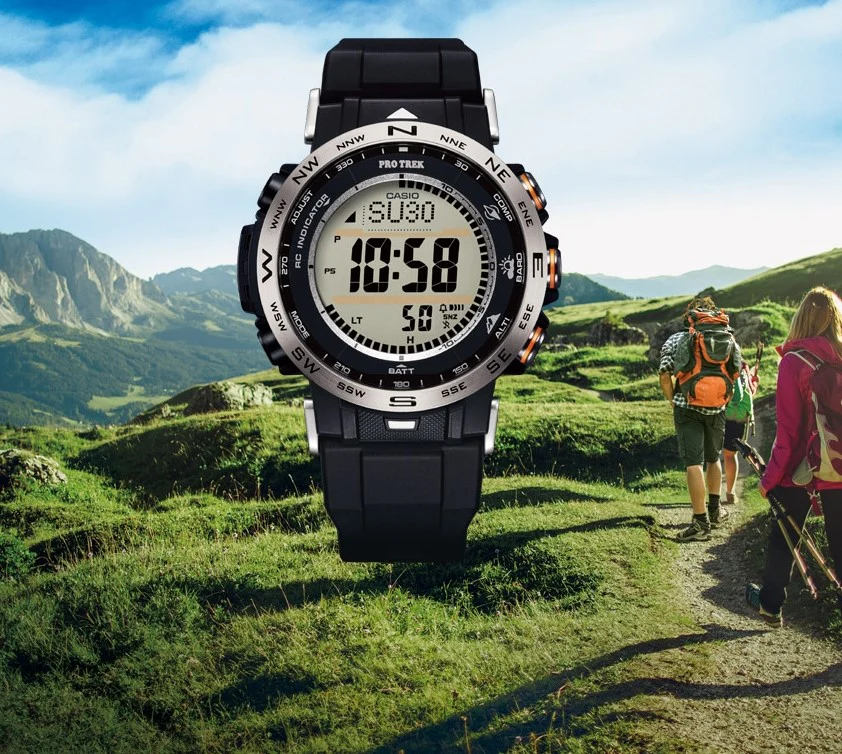 Orologio Casio Pro Trek PRW-30-1AER solare radiocontrollato