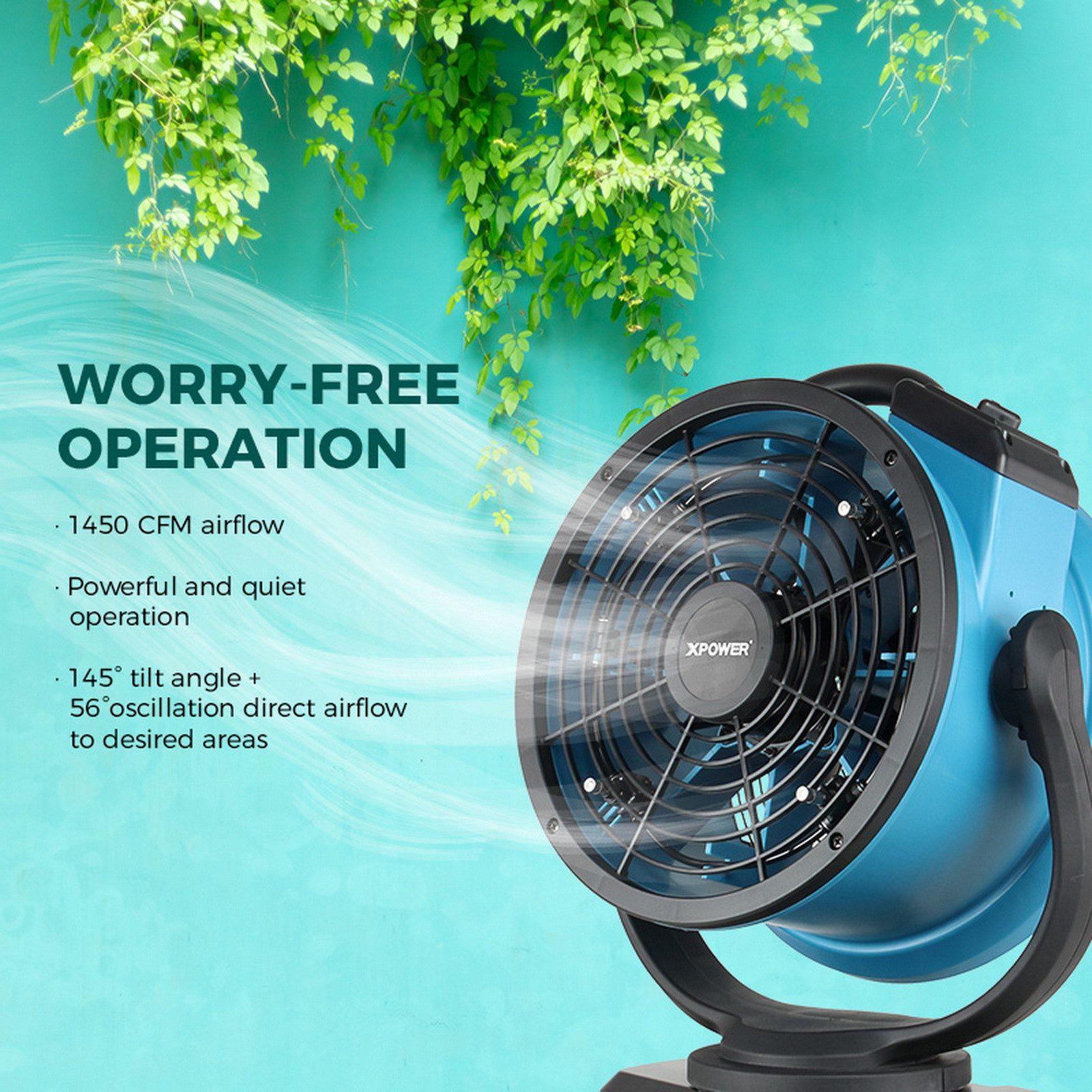 Tischventilator FM-88W Outdoor 14