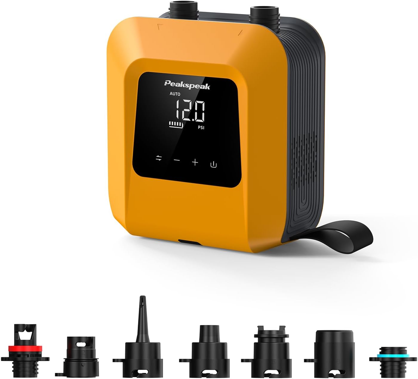 Peakspeak Pompa elettrica per SUP ricaricabile 20PSI, a doppio stadio, gonfiaggio e sgonfiaggio, adatta per stand up paddle, barche, kayak e tende