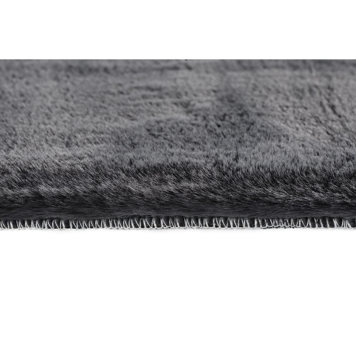 Homcom Teppich Anthrazit 160 x 230 x 3,5 cm