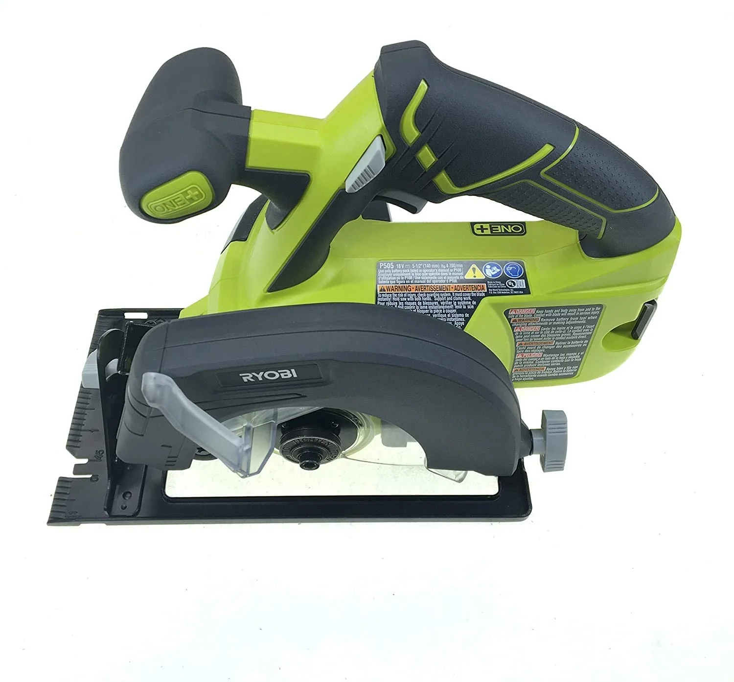 RYOBI 18-Volt Cordless 5 12inch Circular Saw Kit with a 4Ah Battery and Charger (No Retail Packaging)