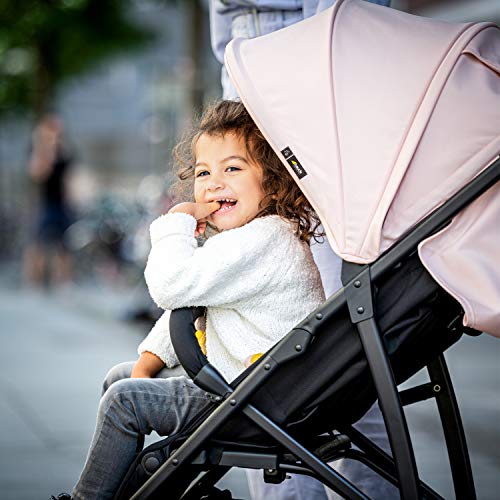 Hauck Passeggino Rapid 4R Plus Cappotta Parasole XL UPF 50  , 25 kg Portata, Pieghevole Veloce Compatto, Altezza Regolabile, Porta Bibite, Posizione Nanna, Grande Cesto, Rosa : Prima infanzia