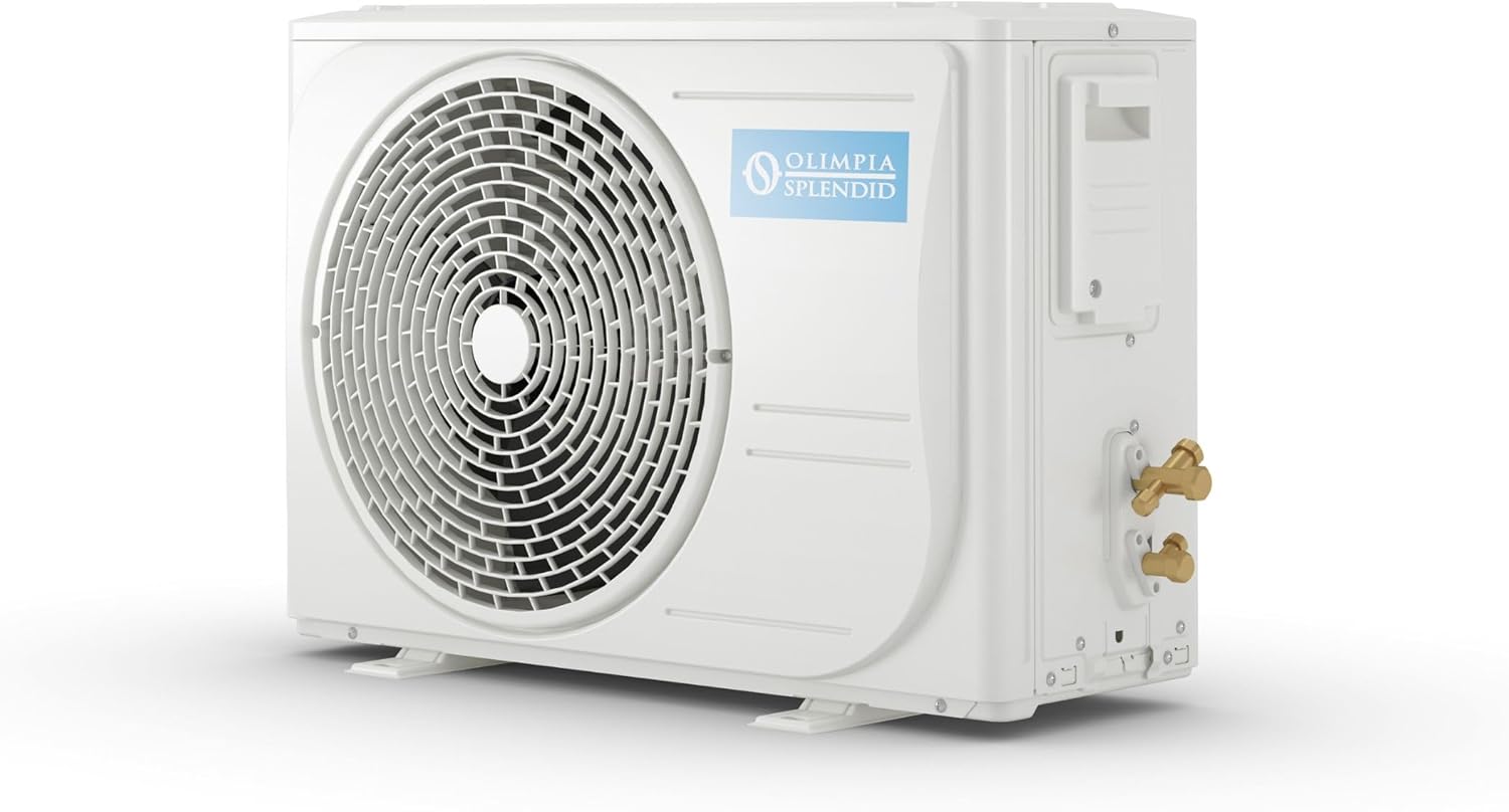 Olimpia Splendid, Mystral S1 E 12 Air Conditioning 12000 BTU / h Monosplit Inverter, Gas R32, Class A++, Cooling Function, Heating, Dehumidification and Ventilation, Integrated Wifi