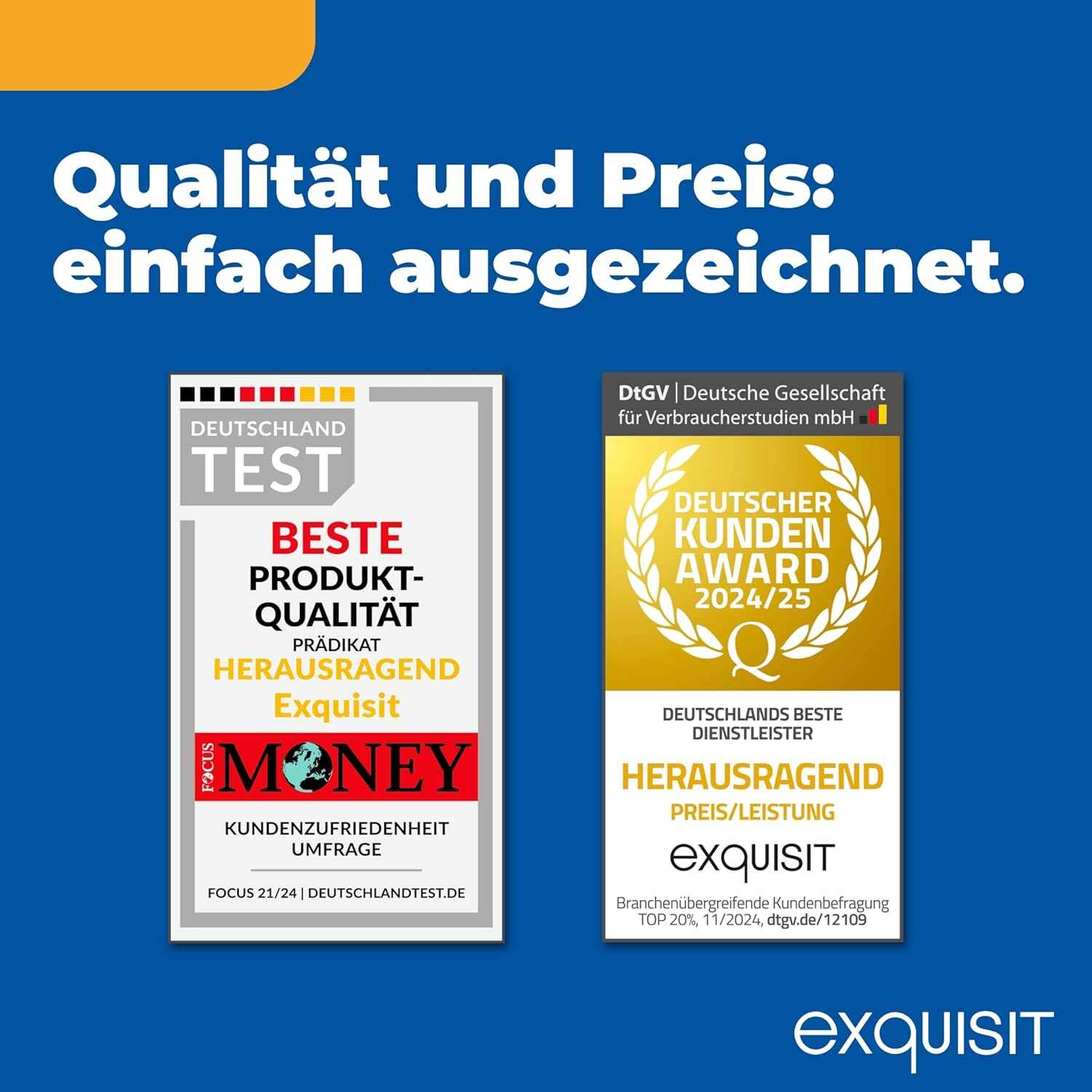 Exquisit Gefrierschrank | 204 l Nutzinhalt, Energieklasse E, 39 dB(A) | NoFrost, Schnellgefrieren, elektronische Temperaturregelung, Türalarm, hohe Bauform | GS5271-NF-H-040E inoxlook