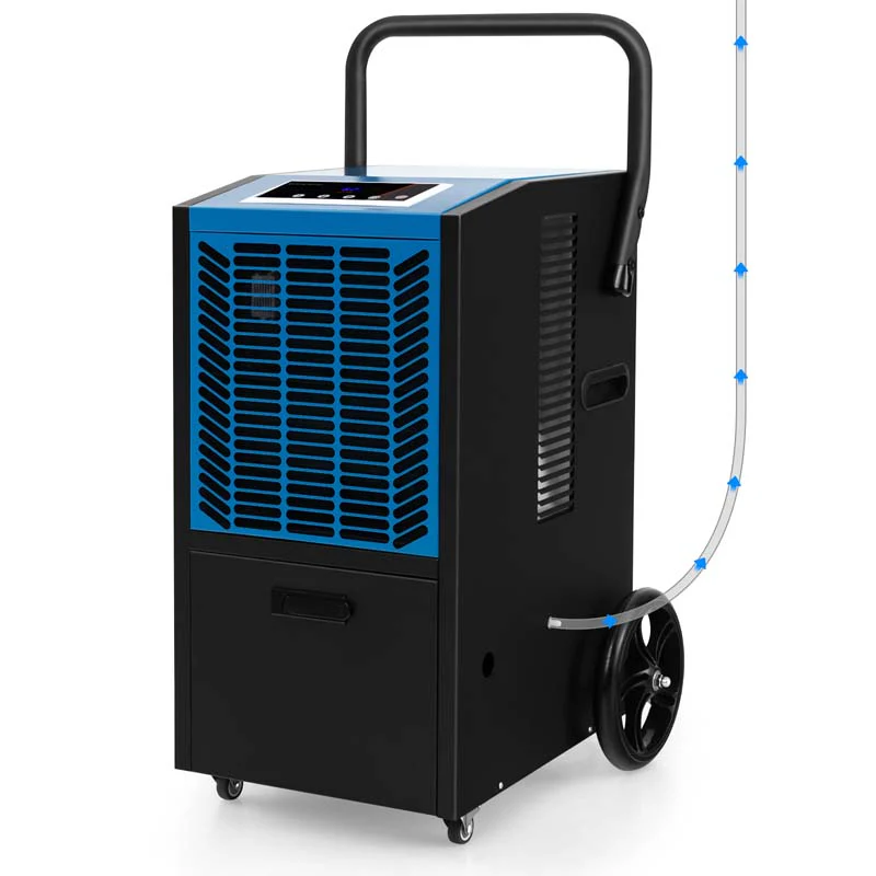 140 Pints Portable Crawl Space Dehumidifier Wpump Amp Drain Hose Industrial Commercial Dehumidifier For Basement Warehouse