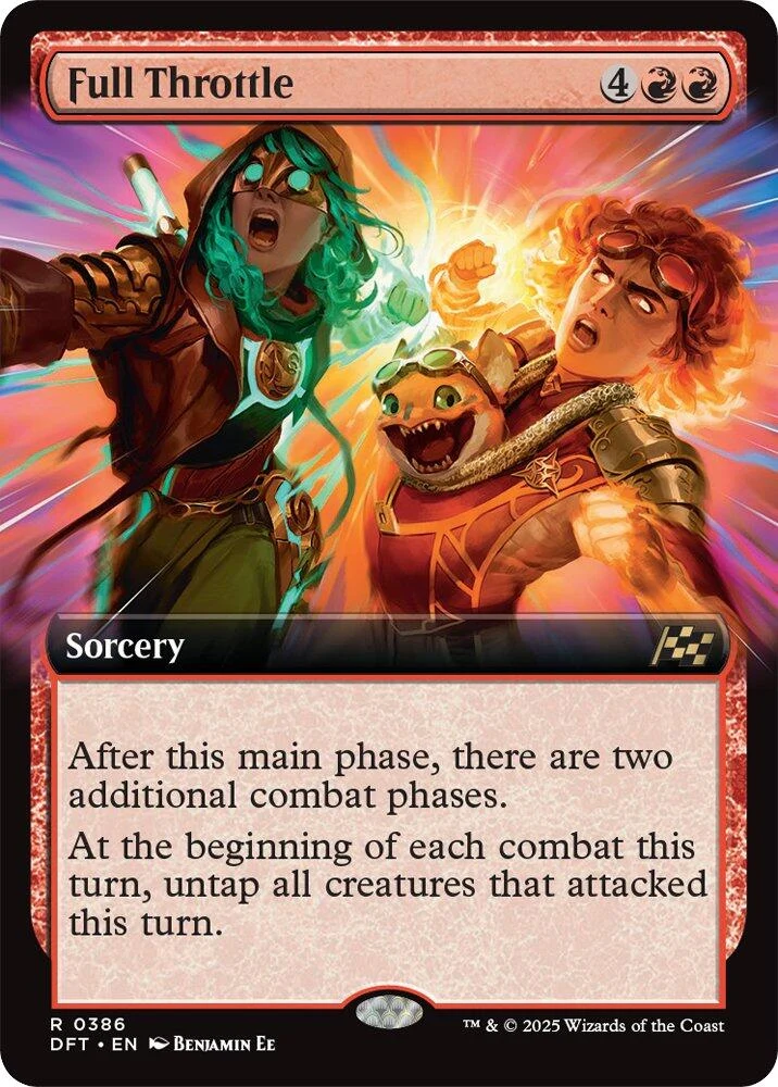 Full Throttle (Extended Art) (386) (DFT)