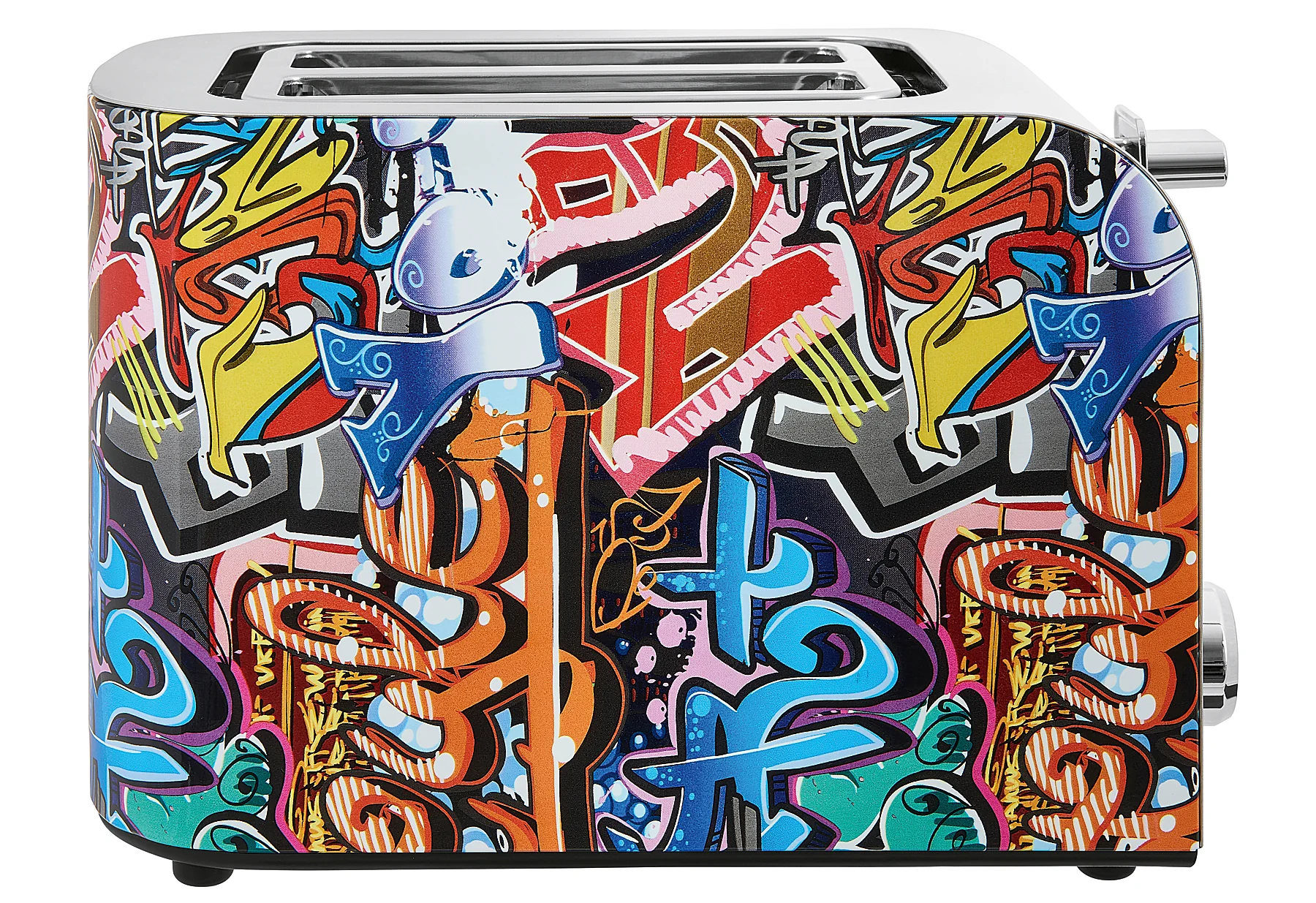 2025 Tostapane a 2 fette in stile Graffiti Toast 3010 G