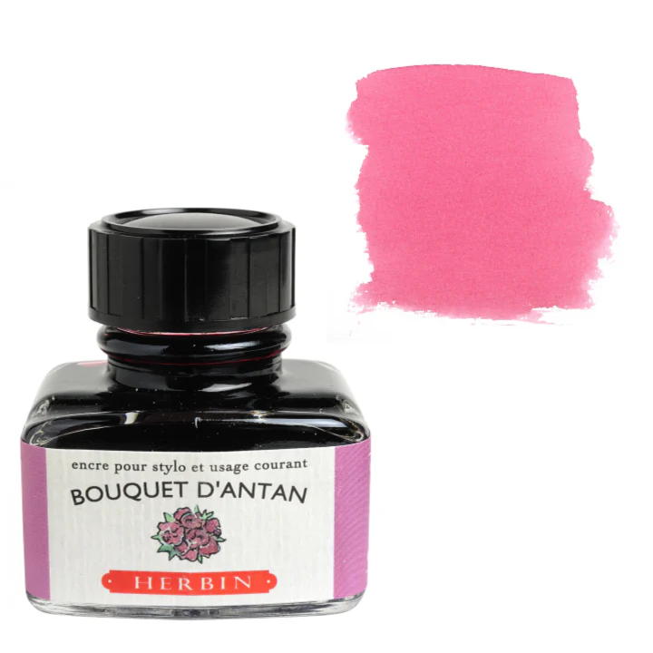 J. Herbin Fountain Pen Ink - Bouquet d'Antan (Yesteryear's Bouquet)