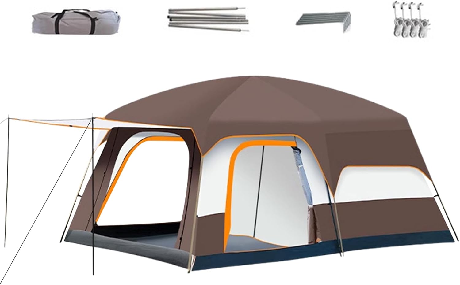 Familiencamping | Familienkabine vielseitig einsetzbar | widerstandsfähig für Wandern, Picknick, Garten, Strand, Trekking, Bergsteigen