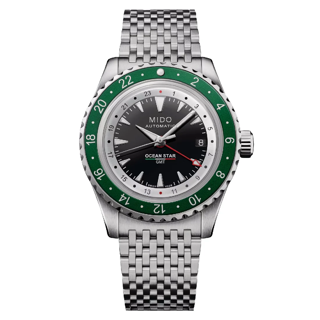 Orologio Mido Ocean Star GMT verde limited edition 250 pezzi