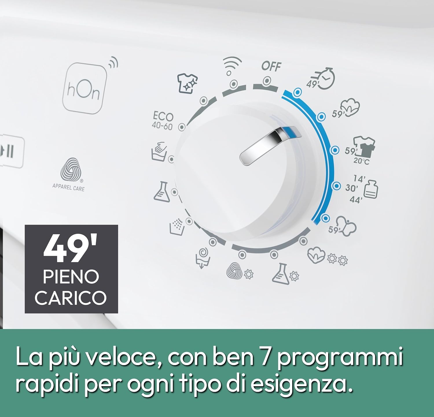 Candy Smart Pro Inverter Lavasciuga Slim 6+4 Kg, Libera Installazione, 1400 Giri, Classe A-20%, Programmi Rapidi, Connessa, App hOn, AxLxP 85x60x45, Bianca - COW 4644TWM61-S