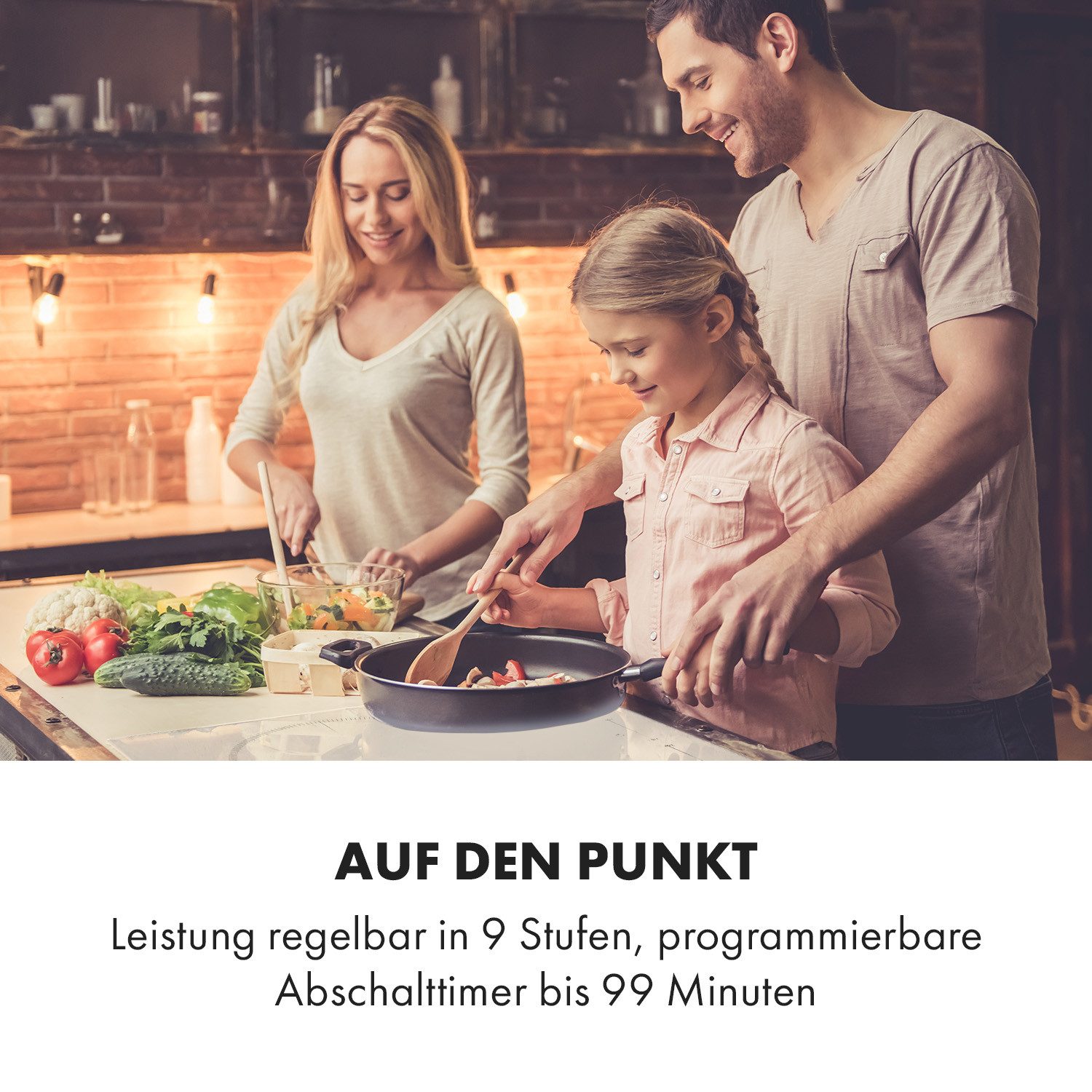 Induktions-Kochfeld Delicatessa 77 Hybrid