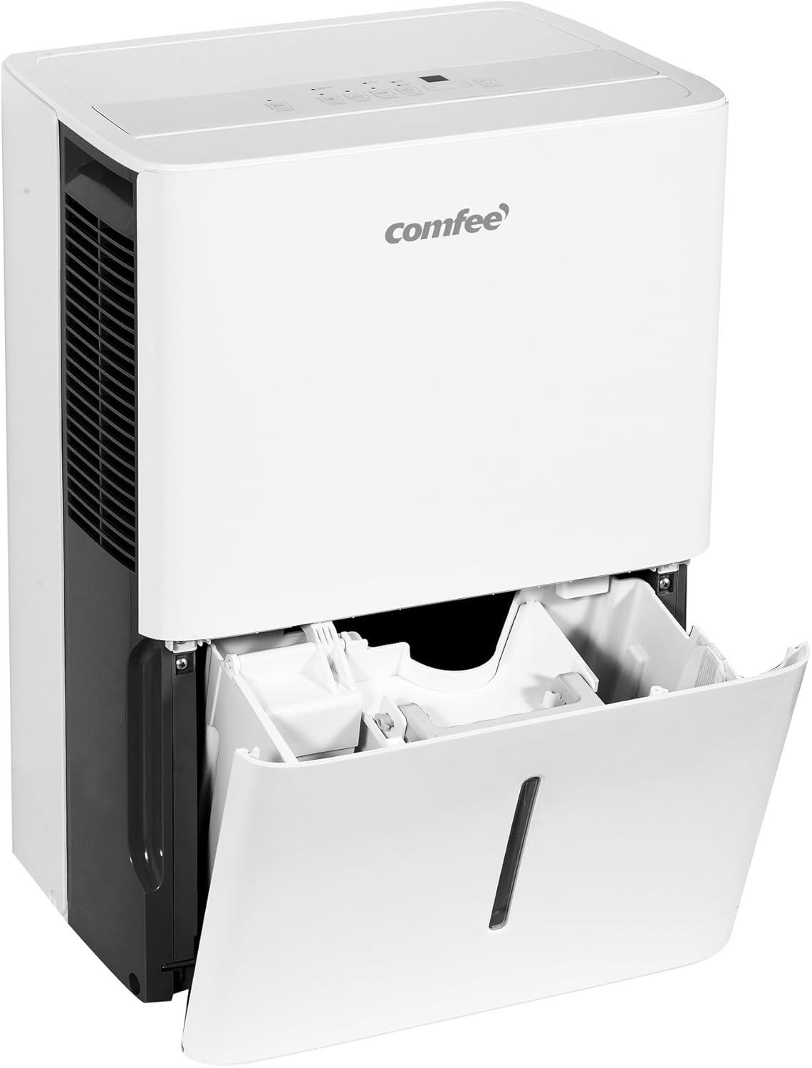 COMFEE' Deumidificatore Casa Muffa 16L/24h, Adatto fino a 32㎡, Tanica da 3L, Deumidificazione Smart, Controllo WiFi, Compatibile con Alexa, Ruote Piroettanti, Timer, MDDF-16DEN7 WF
