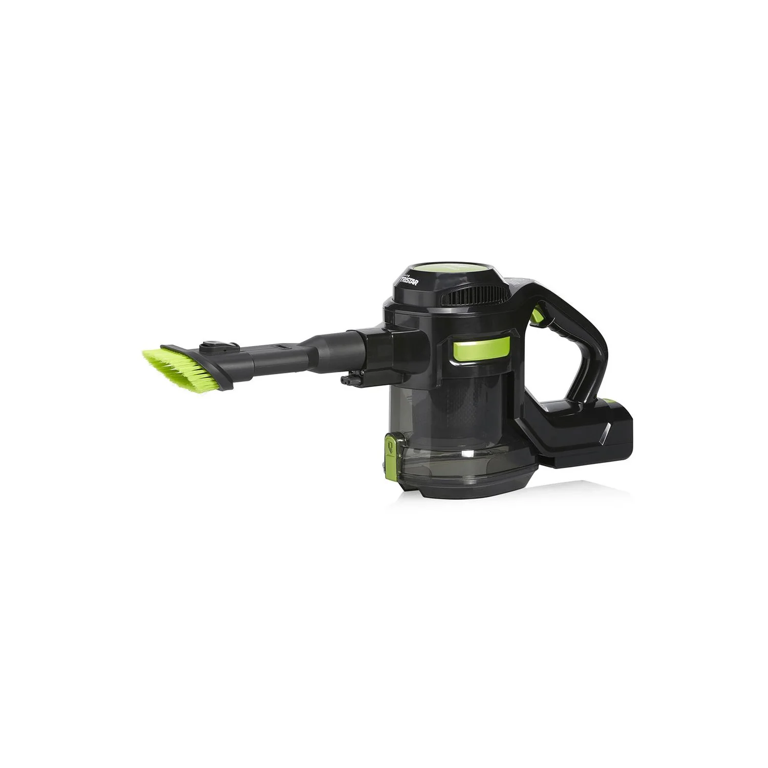Scopa Elettrica Ricaricabile Senza Sacchetto 1,5l Nero E Verde