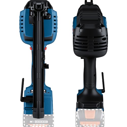 Bosch Professional 18V System Chiod. legno a batteria GNH 18V 64 2 (mod. azion. singola, idonea per chiodi: 32 64 mm, 16 ga (1,6 mm) e angolo di inclinazione di 20°, senza batterie e caricabatteria) : Amazon.it: Fai da te