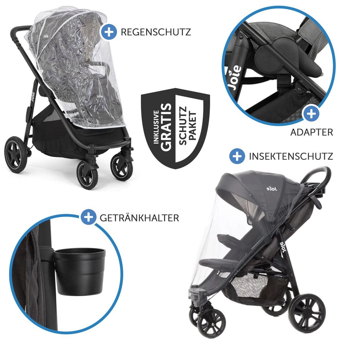 Kinder-Buggy Versatrax - Shale