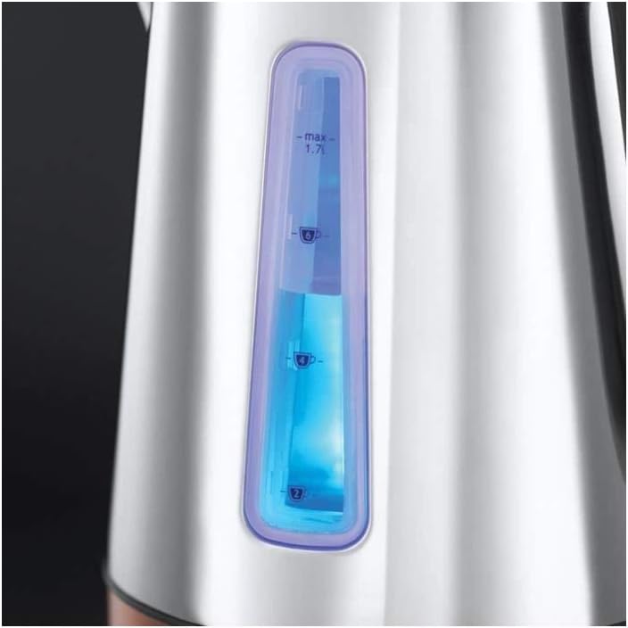 Russell Hobbs Toaster [für 2 Scheiben] Luna Edelstahl Kupfer (extra breite Toastschlitze, inkl. Brtchenaufsatz, 6 Brunungsstufen + Auftau- & Aufwrmfunktion, 1550W) 24290-56