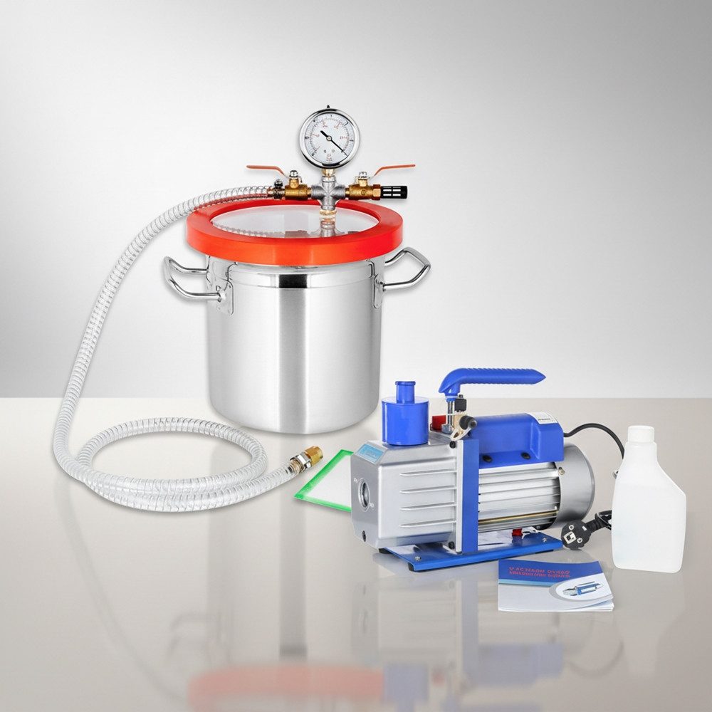 Vakuumierer Vakuumpumpe Unterdruckpumpe Kompressor Klimaanlage Entgasungskammer