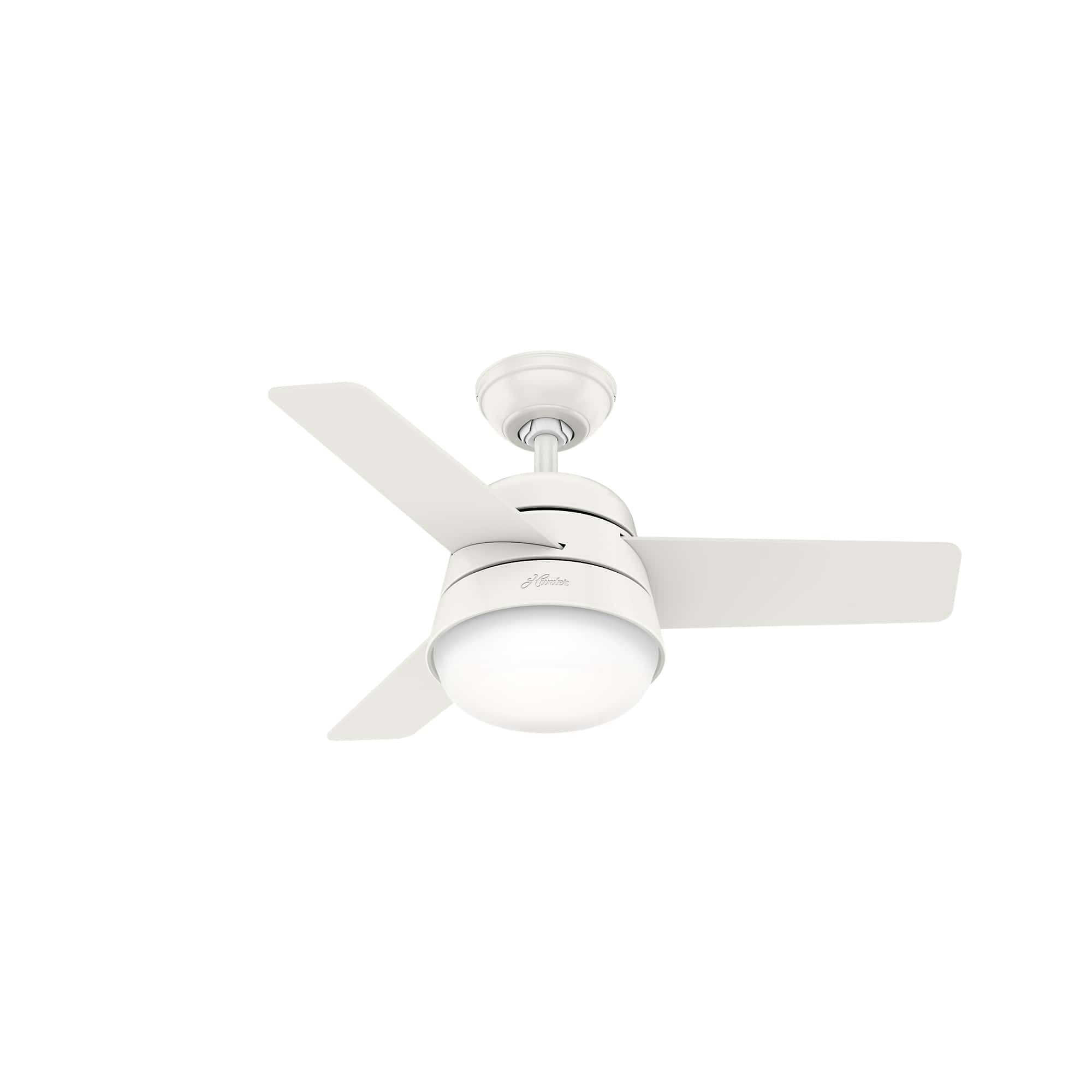 Deckenventilator Deckenventilator Finley S Weiß mit Licht & Fernbedienung