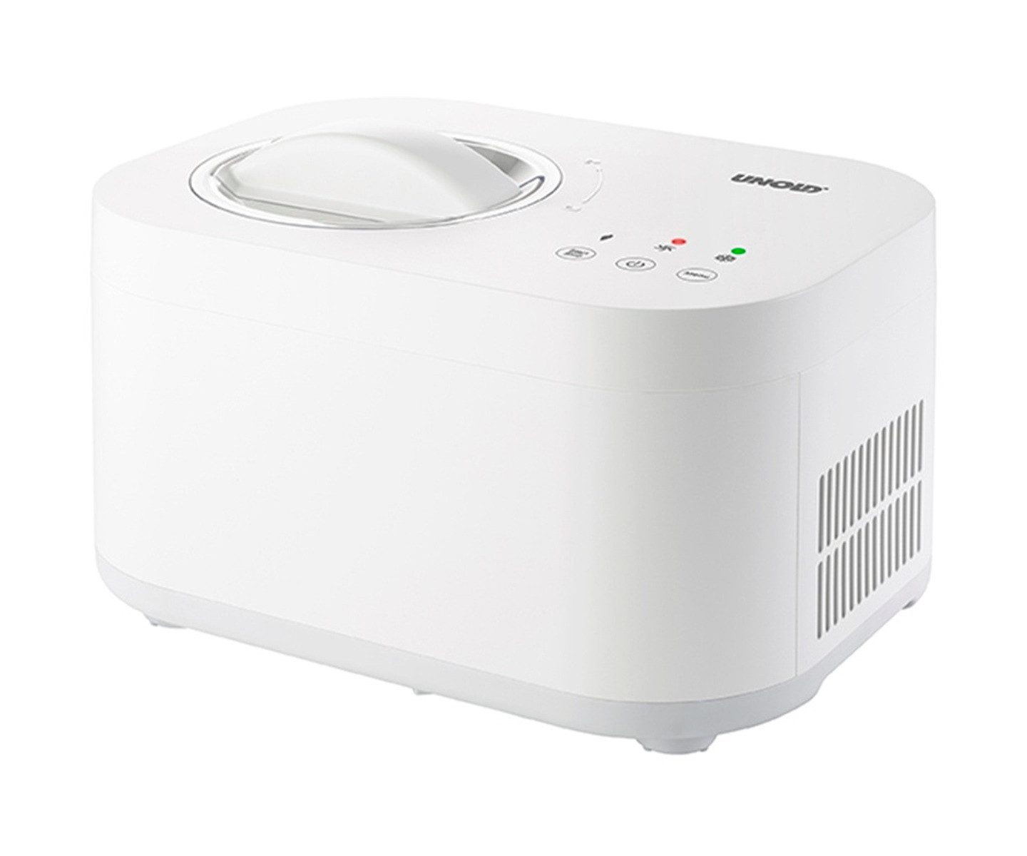 Eismaschine Unold 488209 Eismaschine Snow inklusive Eisbuch 1 L