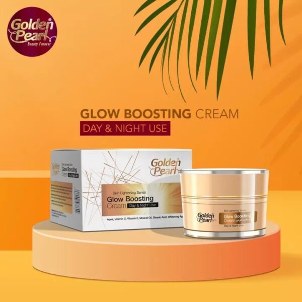 Golden Pearl Glow  Boosting Cream 💧 Boost Your Glow! �?