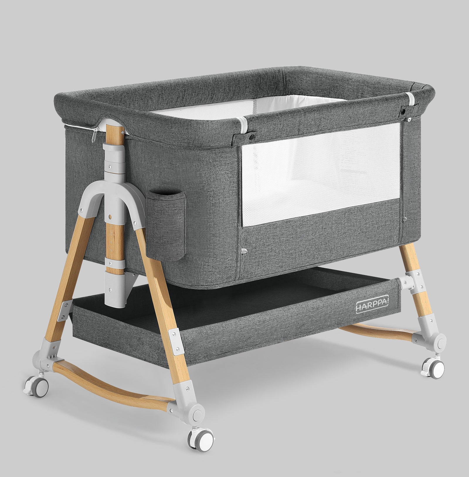HARPPA Cuddly | 3 in 1 Baby Bassinet Bedside Sleeper