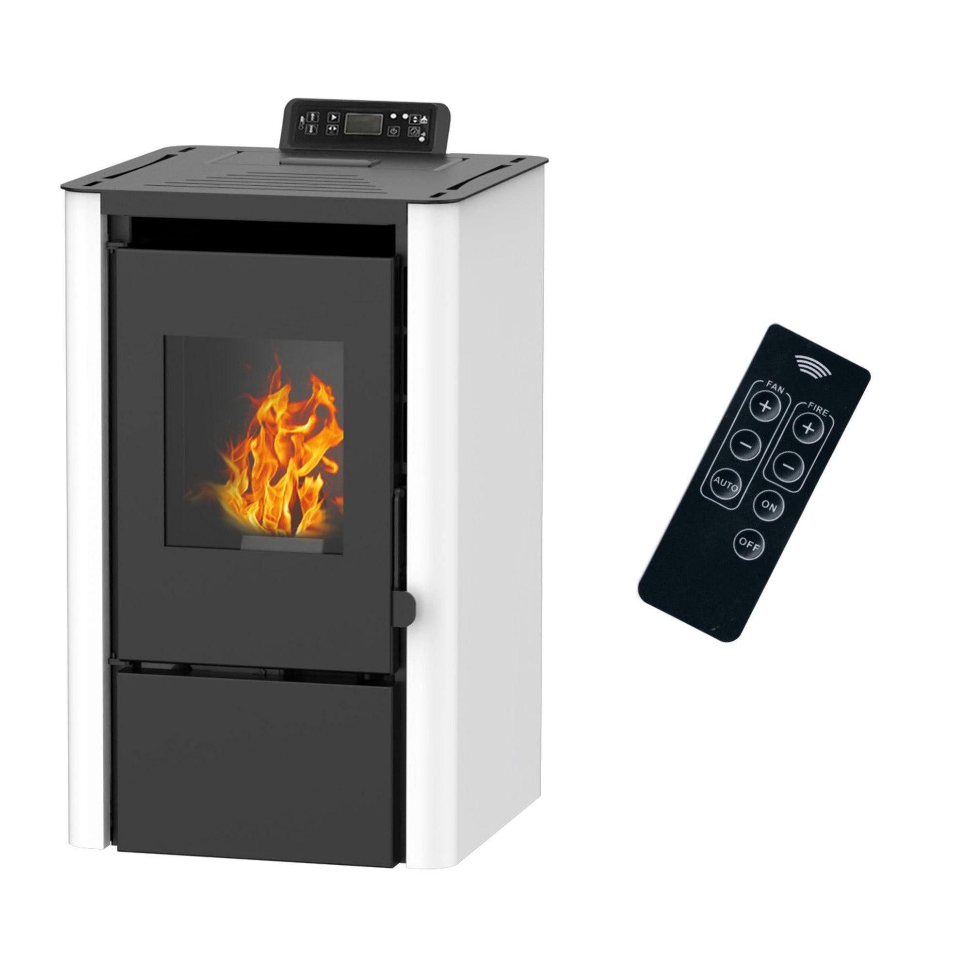 Stufa a pellet ad aria Anita da 7,6 kW Sannover