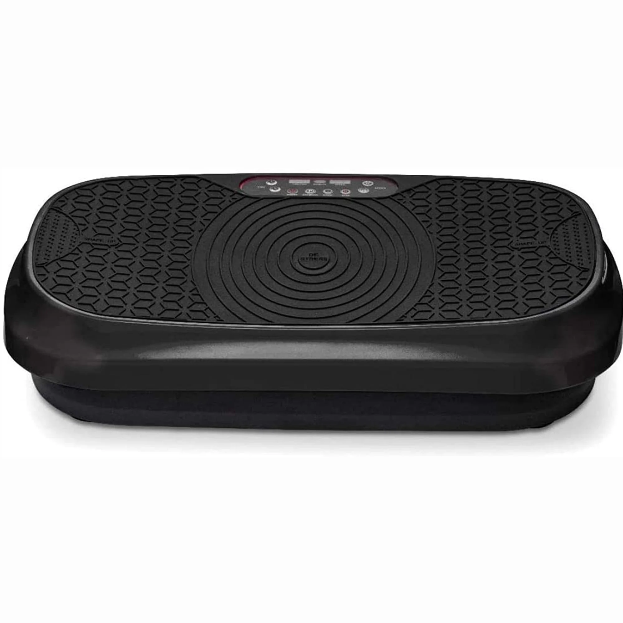 LifePro Mini Vibration Plate – Blue, Compact Exercise Machine with Bands, Adjustable Speed, Anti-Slip Surface, Quiet Operation, Supports 260 lbs