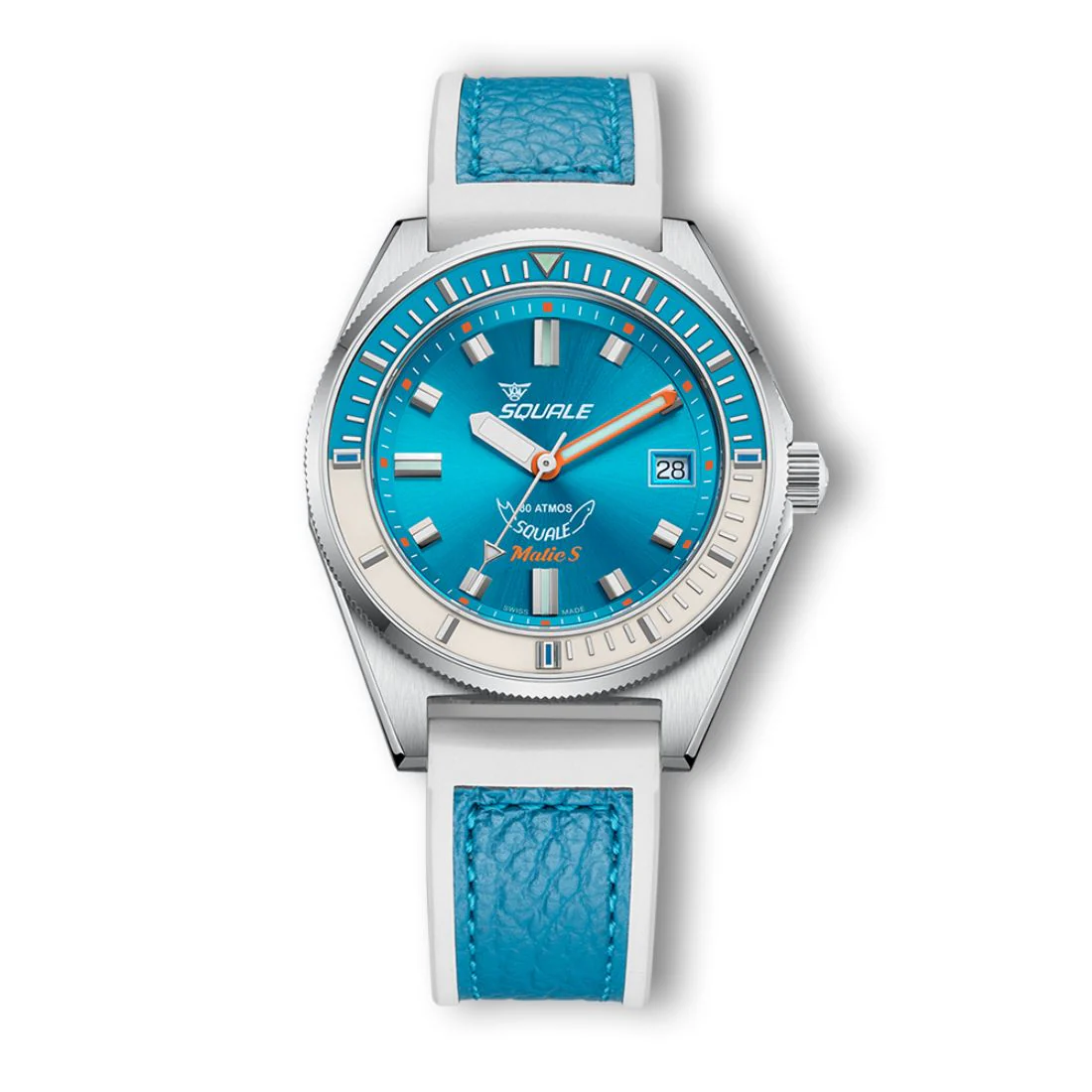 Orologio Squale Matic S azzurro sunray sub 600mt MATICLBWLB.RLWLB
