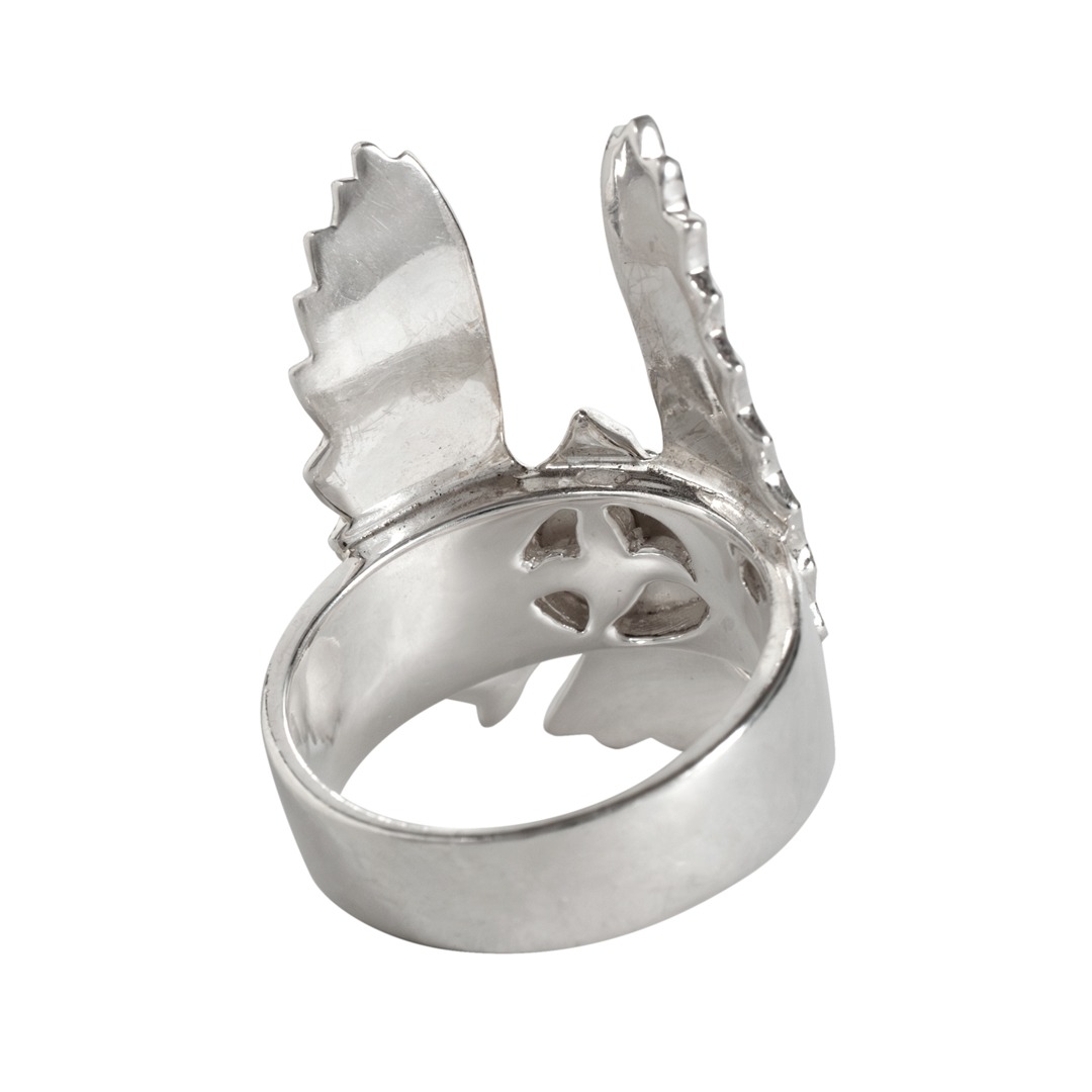 Hawaiian Jewelry / SILVER925 / Eagle Turquoise Ring