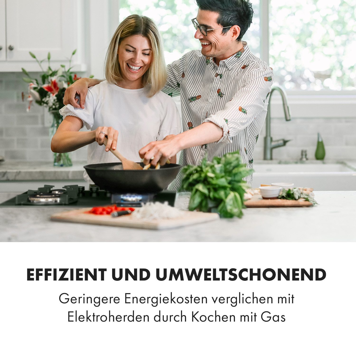 Gas-Kochfeld Goldflame 4