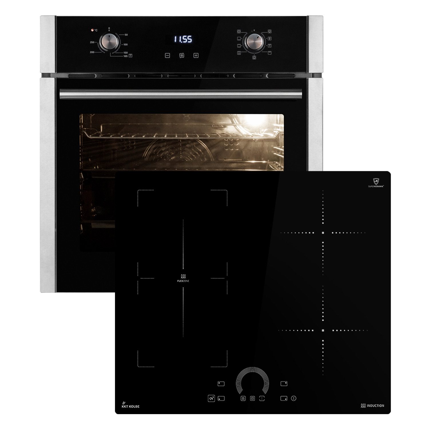 Backofen-Set Backofen und Induktionskochfeld SET8005IH592FZ