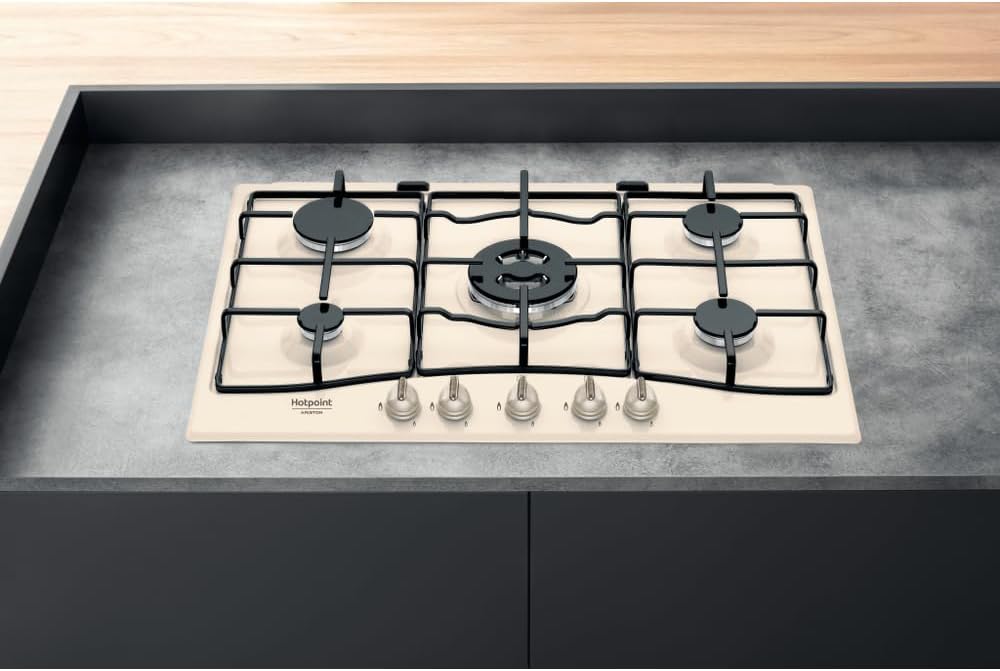 Hotpoint PCN 750 T (OW) R /HA Incasso Gas Avorio piano cottura