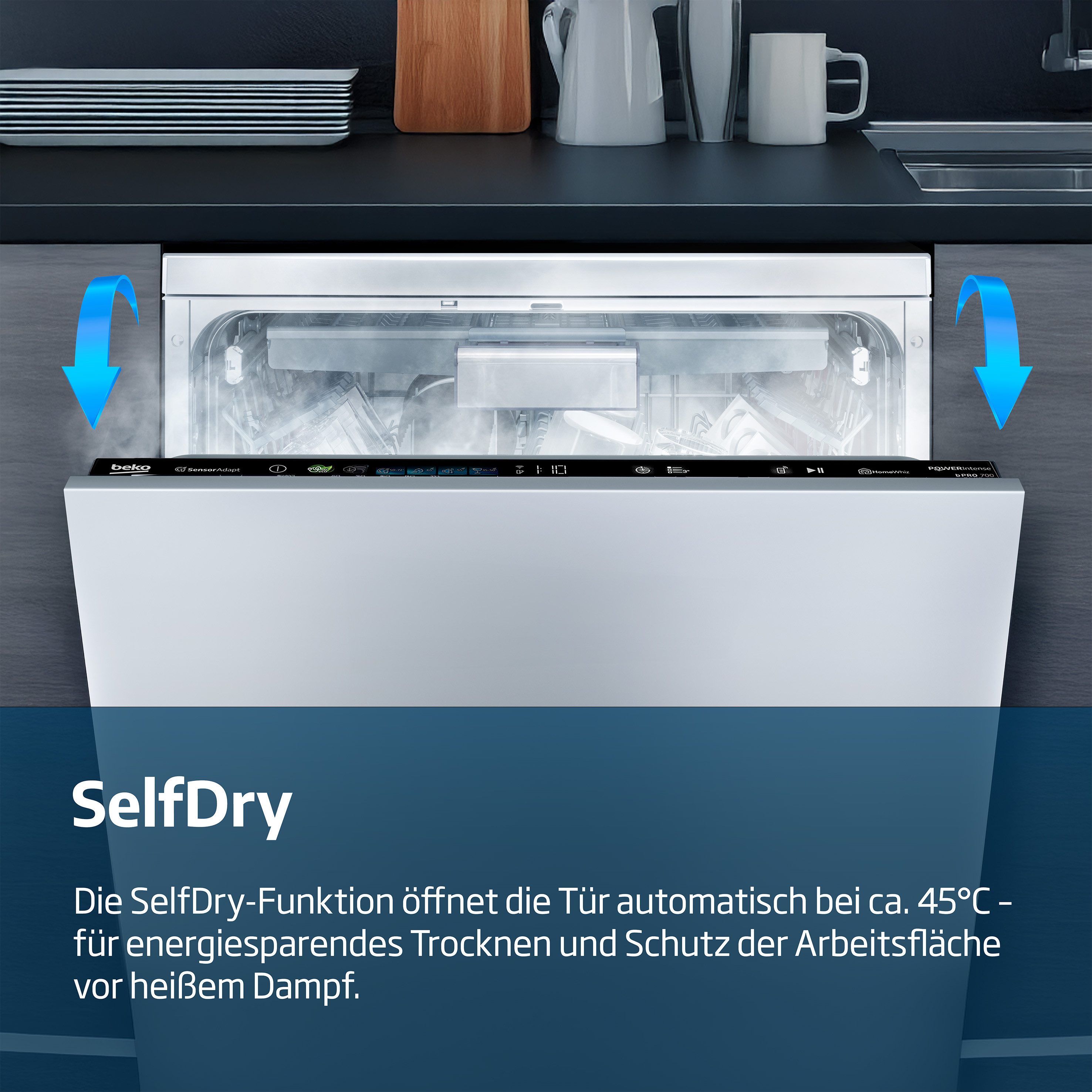 vollintegrierbarer Geschirrspüler BDIN36561P